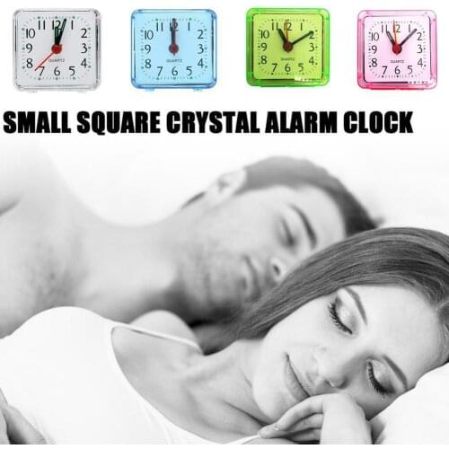 Electronic Beep Clock Bedside Desk Wake Up Alarm Clock Loud Light Alarm Night Bell Twin Extra Music Dropshipping Kit D0W6