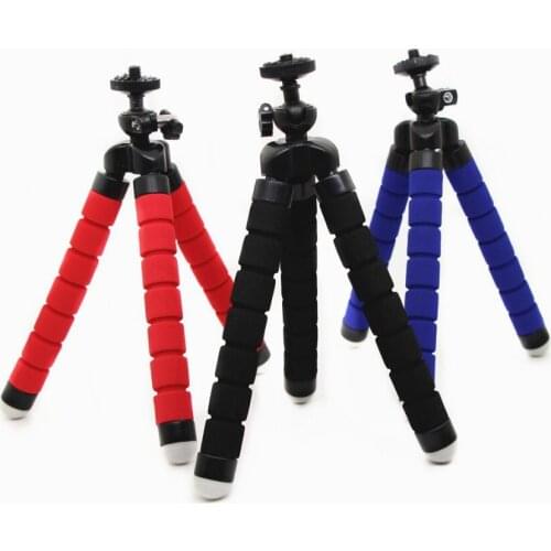 Flexible Tripods tripod Octopus Mini Tripod with Phone Holder For Mobile Phone Camera for Live Streaming Selfie