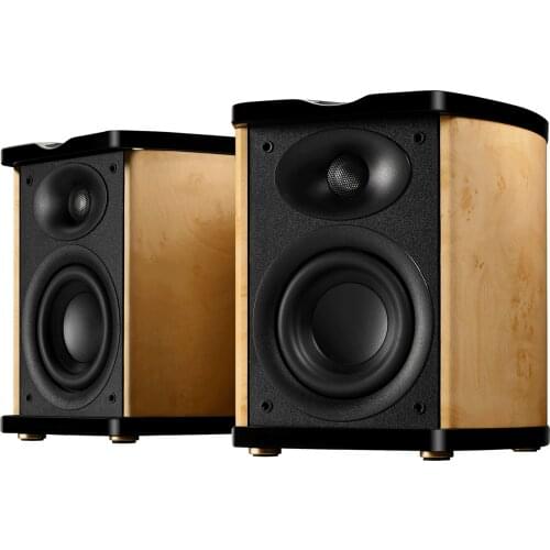 Hivi M100MKII Bluetooth 4.0 Speakers Active Speaker Compact Hi-Fi Bookshefl Speaker 4" Mid-woofer