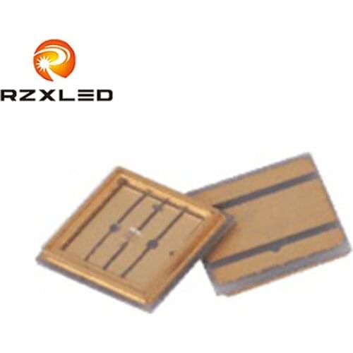 2PCS/Lot High thermal conductivity ceramic 6868PKG Flat Lens View angle 90 deg LED 3W UVC 265NM 275NM Chips