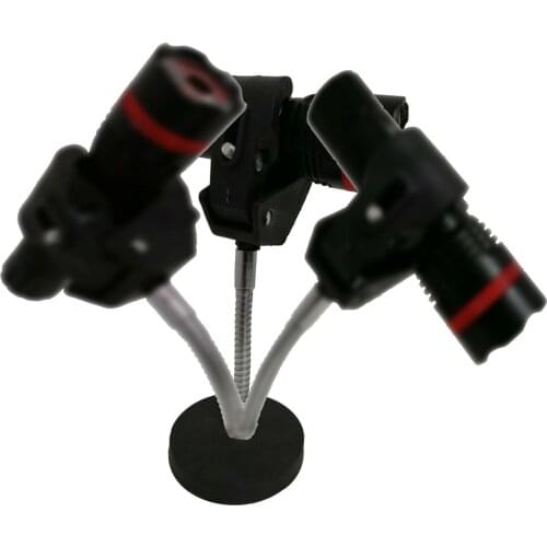 Magnetic Flashlight Holder Flexible Flashlight Mounting Brackets & Strong Magnet