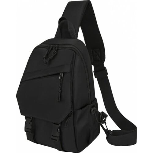 New Shoulder Bag Men Designer Casual Messenger Crossbody Bag Fashion Tablet Satchel University School Book Bag Chest Bag Black