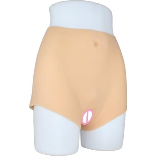 RAOPIN Sex Toys Silicone Realistic Vagina Pants Pussy Pants Transgender Sexy Fake Vagina for Shemale Crossdresser Tits Draag s