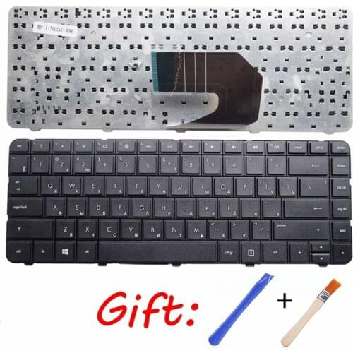 Russian Keyboard for HP Pavilion G43 G4-1000 G6S G6T G6X G6-1000 CQ43 CQ43-100 G57 430 SG-46740-XAA 697530-251 RU black