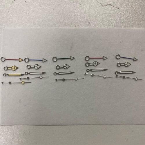 Replacement Green Luminous Watch Hands for Mingzhu 3804 GMT Automatic Watch Movement Repair Parts Accessories