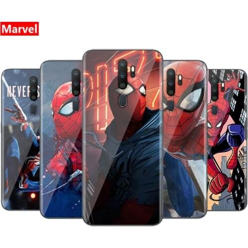 Marvel Super Hero Avengers Spider-Man For OPPO Reno3 2 F Z A ACE 10X Zoom 5G Soft TPU Silicone Phone Case