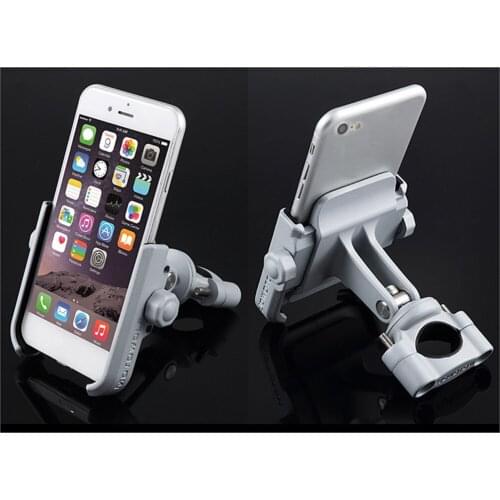 Heavy Duty 360° Motorcycle Bike Bicycle Handlebar Phone Holder Mount