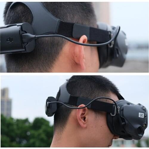 For DJI FPV Goggles V2 Charging Cable Flying Glasses Charge Connetor Power Supply Line of DJI FPV Combo RC Drone Accessories