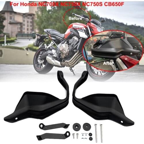 Motorcycle Hand Guards Brake Clutch Levers Protector Handguard Shield For Honda NC700X 2014-2018 NC750X 2019-2021 CB650F 14-19