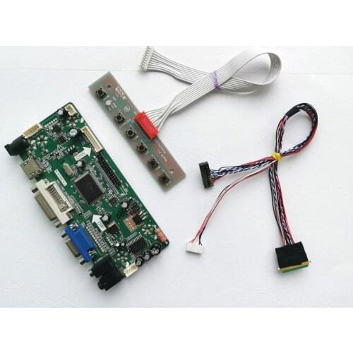 Fit HT101WSB LP101WSA LCD panel 10.1" 1024*600 VGA DVI WLED laptops LVDS 40Pins M.NT68676 screen controller board DIY kit