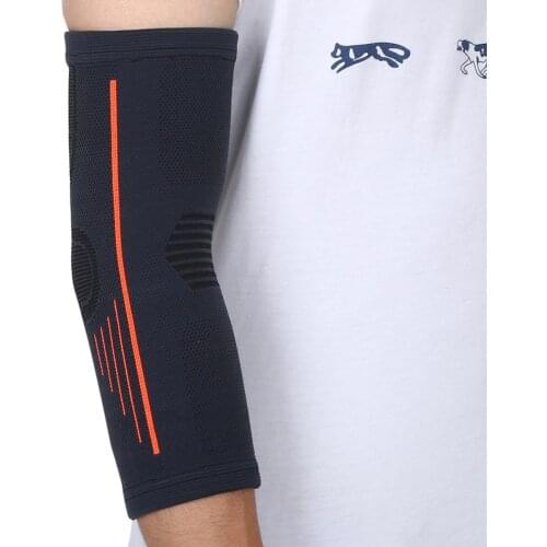 1pc Arm Support Protection Braces Black Unisex Sport Nylon Elbow Support Protector Guard Protective Arm Sleeve Posture Corrector