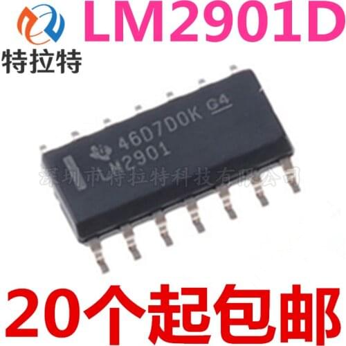 10pcs/lot LM2901DR SOP14 LM2901 SOP 2901DR SOP14 SMD new and original IC