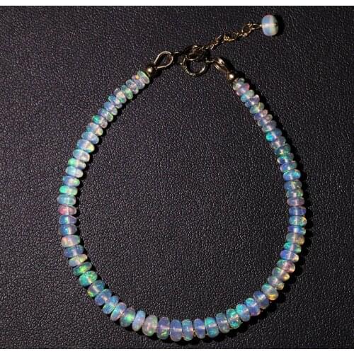 100% NATURAL ETHIOPIAN WELO FIRE OPAL Bracelet CABOCHON 1 piece
