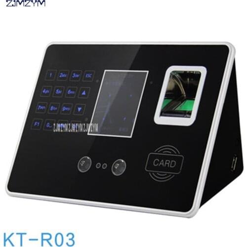 2.8 Inch TFT Face Fingerprint Recognition Employee Time Attendance Machine face fingerprint access control machine KT-R03