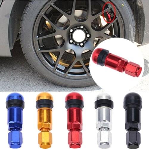4Pcs Metal Car Wheel Tire Valve Stem Cap Titanium Spare Tire Air Covers High Quality Car Accessories for Most Car