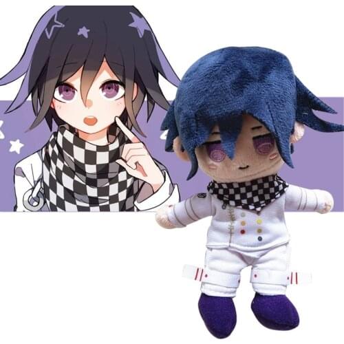 Anime Plush Doll Keyring Danganronpa V3 Dangan Ronpa Oma Kokichi Komaeda Nagito DIY Handmade Plush Keychain Toy christmas gift