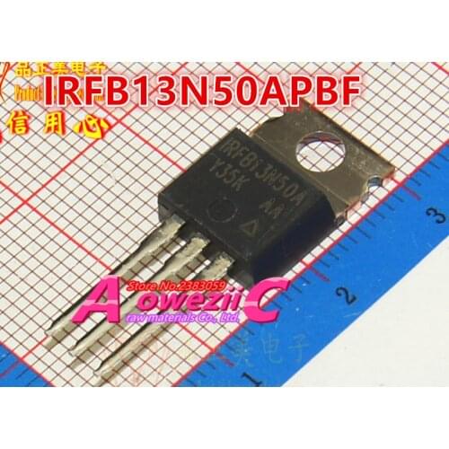 Aoweziic 2017+ 100% new imported original IRFB13N50APBF IRFB13N50A TO-220 Field effect MOS transistor 500V 14A