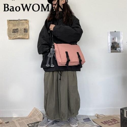 BaoWomen Fashion Ladies Solid Color Crossbody Bags Summer Beach Women Large Capacity Top-handle Bags Casual Canvas Shopping Tote