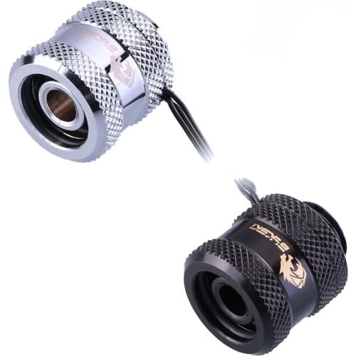 Bykski B-LTJT-X 14mm Rigid Hard Tube Build-in RBW Led Connector Fitting