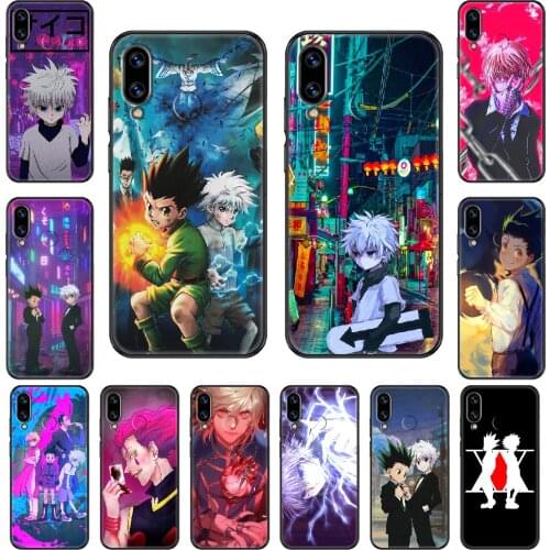 Anime Hunter x Hunters Phone case For Huawei Honor Mate 5 7 8 9 10 20 i A X Lite Pro black art shell painting bumper soft cover