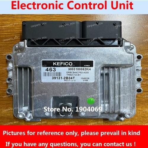 For Hyundai -AT KIA Elantra MEG17.9.12 Car Engine Computer Board/ECU/Electronic Control Unit/39131-2B34T/39134-2B541 510