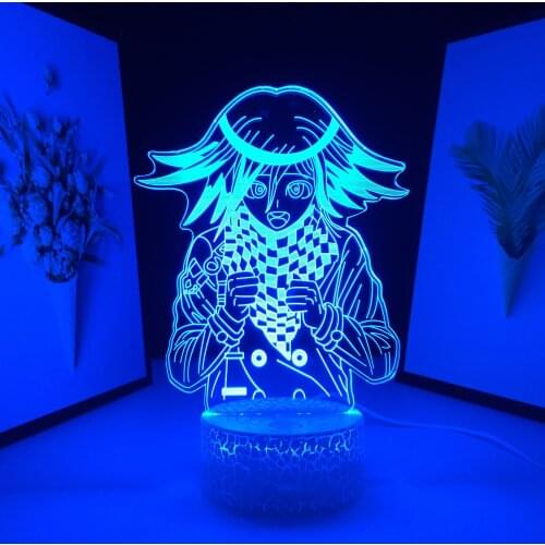 Danganronpa V3 Ouma Kokichi Game Lamp for Bedroom Decor Kids Gift Kokichi Oma Table Light 3D LED Night Light Dropshipping