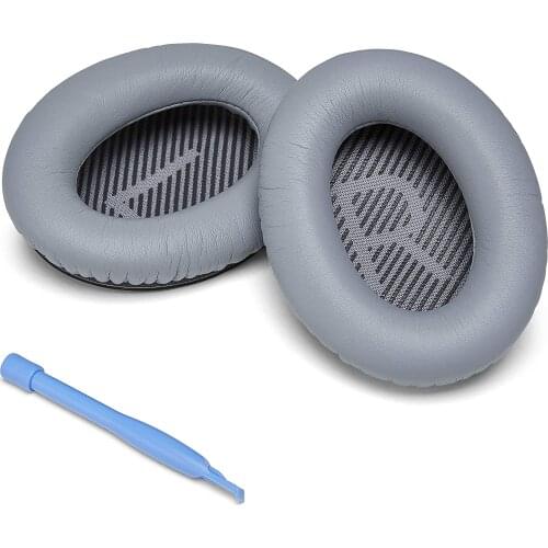 Upgraded Replacement Ear Pads for Bose QC35 & QC35ii (QuietComfort 35) Headphones & More - Softer Leather, Luxurious Memory Foam