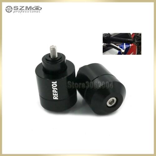 For HONDA CB400X CB 400X 2013-2017 Handlebar Grips Motorcycle Accessories Bar Ends Hand Grip Handlebar End Caps With Logo