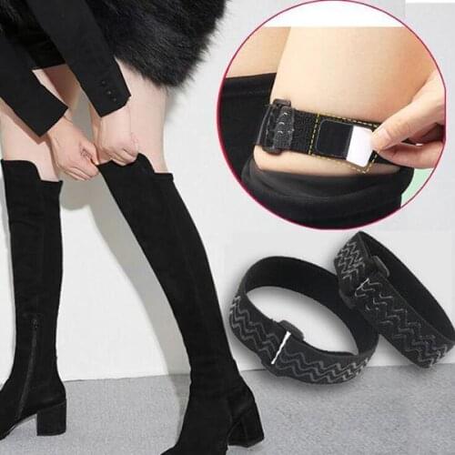 Non-slip Tape Adhesive Straps For High Boots Belt Strap Women Fixing Shoes Anti Fall Accessories Elastic Adjustable Inside Non S
