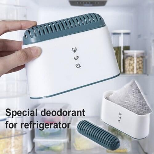 New Mildew Proofing Refrigerator Deodorizer Odor Remover Suction Cup Carbon Bamboo Charcoal Odor Absorber Box for Cabinet Closet