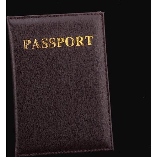New Passport Holder Couple Models Travel Passport Cover Unisex Card Case Man Card Holder