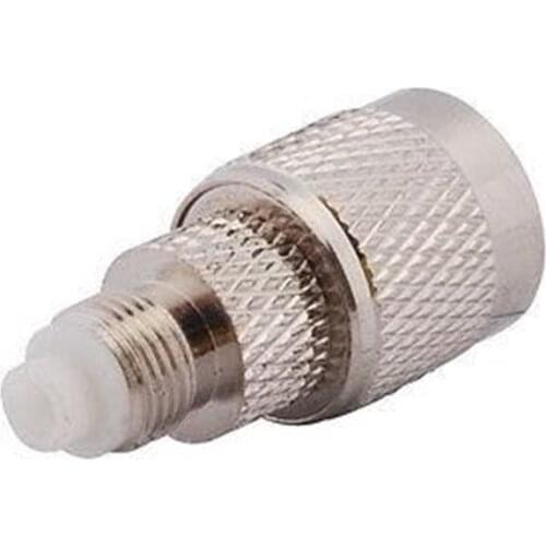 2pcs TNC Male Plug To FME Female Plug Connector RF Adapter