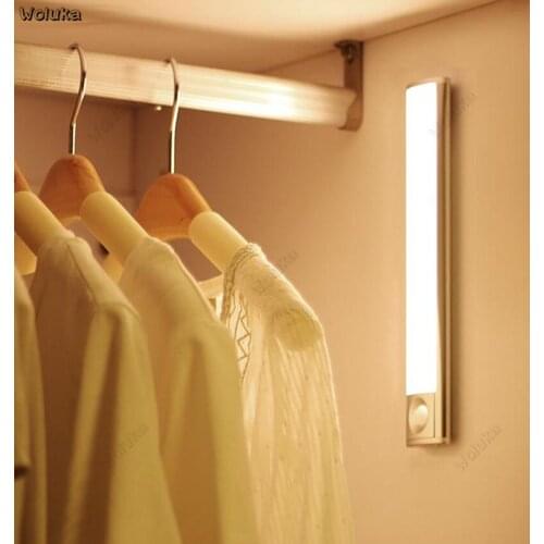 Led strip rechargeable induction lamp kitchen cabinet bottom wine cabinet wardrobe magnetic suction cabinet lamp CD50 W07