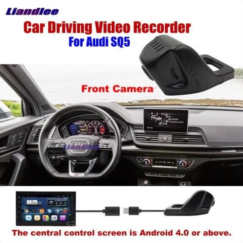 Liandlee Novatek96655 Car DVR Front Camera Driving Video Recorder USB Plug For Audi SQ5 Android Screen AUTO Dashcam Antiradar