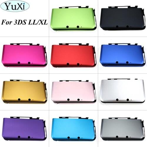 YuXi Aluminum Hard Metal Box Protector Cover Plate Protective Case Housing Shell for Nintend for 3DS LL/XL