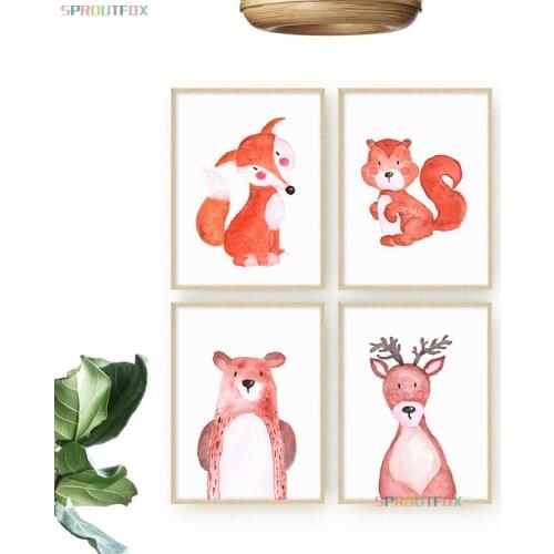 Настенные картины в детскую ZebraHome China At AliExpress