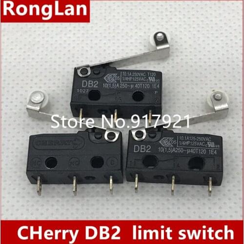 [ZOB] Germany imported CHerry cherry micro switch DB2 micromove long round 10.1A high current limit switch --50pcs/lot
