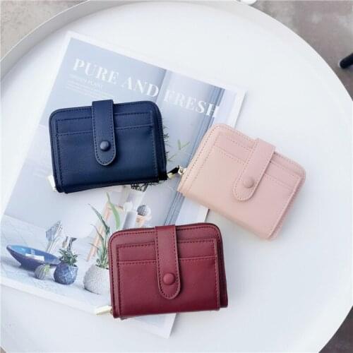 2021Fashion Womens Wallet Short Women Coin Purse Wallets For Woman Card Holder Small Ladies Wallet Female Hasp Mini Clutch