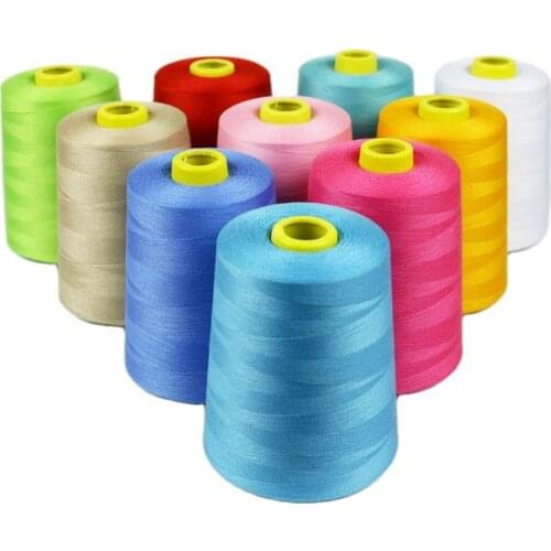 8000 yards Sewing thread / polyester sewing thread 40/2 High - speed polyester sewing thread