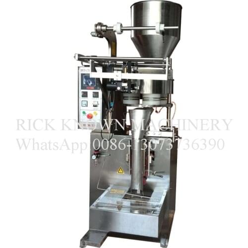 Peanut, melon seeds, broad beans, popcorn and other granular automatic back sealing packaging machine free shipping by sea