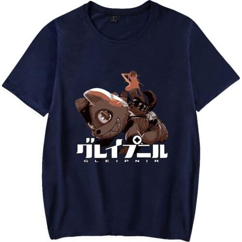Gleipnir Anime Shuichi Kagaya Print Spring Summer Holiday Street Graffiti Style MenWomen Novelty street Streetwear Style T-shirt