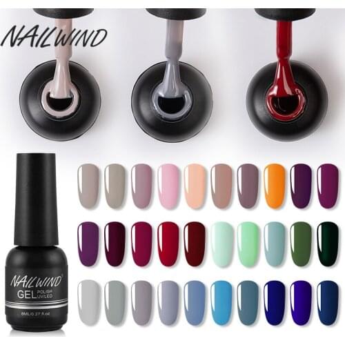 NAILWIND Gel Polish Set All For Manicure Semi Permanent Vernis UV LED Gel Varnish Soak Off Nail Art Gel Nail Polish