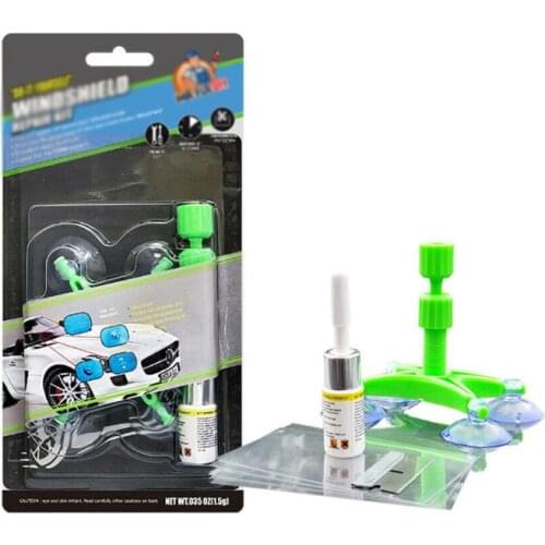 Windshield Car Window Glass Crack Repair Glue Kit Quick Fix DIY Car Windscreen