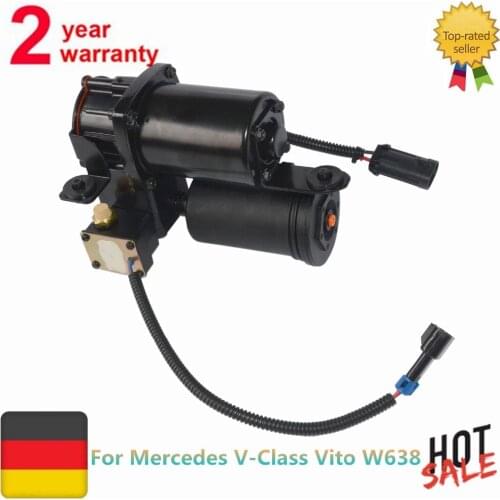 AP02 Air Suspension Compressor For Mercedes Vito W638 W638-2 V-Class 200 220 230 CDI A6383280402 6383280302 6383280202