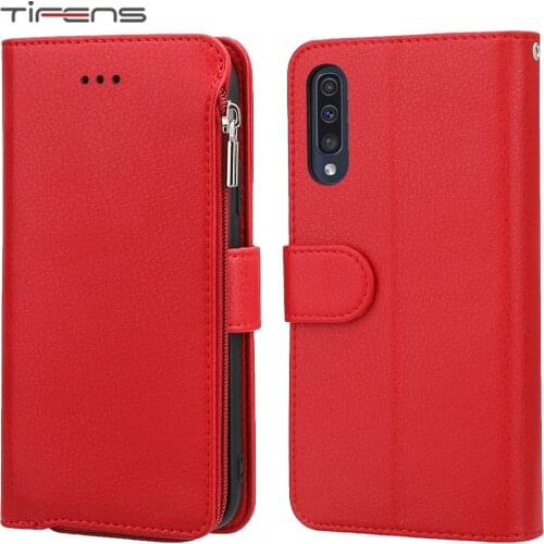 Leather Case For Samsung Galaxy A51 A71 A81 A91 A10 A20 E A30 A40 A50 A70 S A90 5G Zipper Wallet Cards Stand Holder Phone Cover