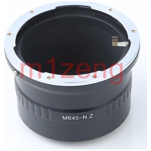 M645-N/Z Mount Lens Adapter ring for Mamiya 645 M645 lens to nikon Z Z6 Z7 z50 NZ mirrorless Camera body