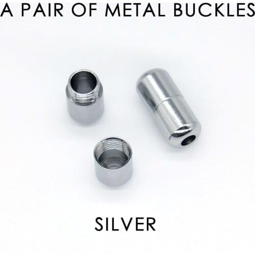 2pcs Metal Shoelaces Lock Accessories No Tie Shoelaces Metal Lace Lock DIY Sneaker Kits Silver Metal Lace Buckle 2 Colors