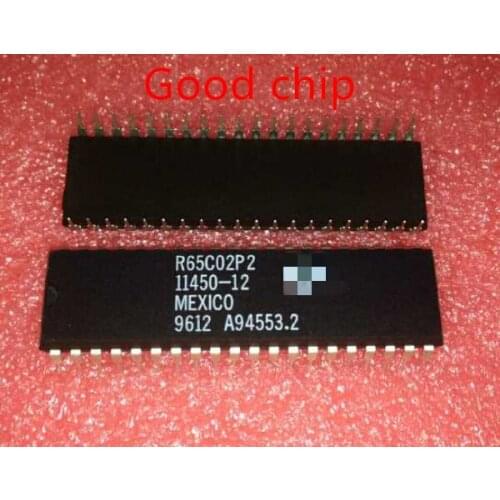 5PCS R65C02P2 R65C02P R65C02 DIP-40 Microprocessor CPU New original parts