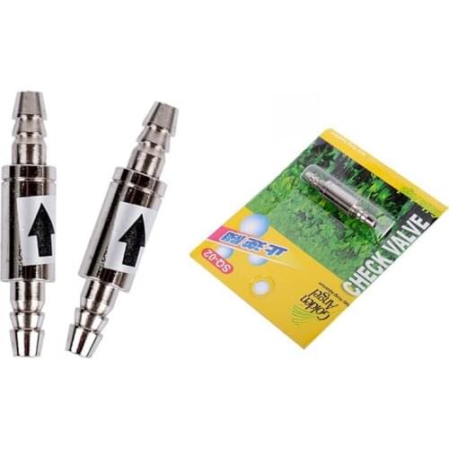 Check Valve for CO2 equipment 4mm Aquarium Water valve Non Return water to CO2 System Diffuser Dioxide Cylinder