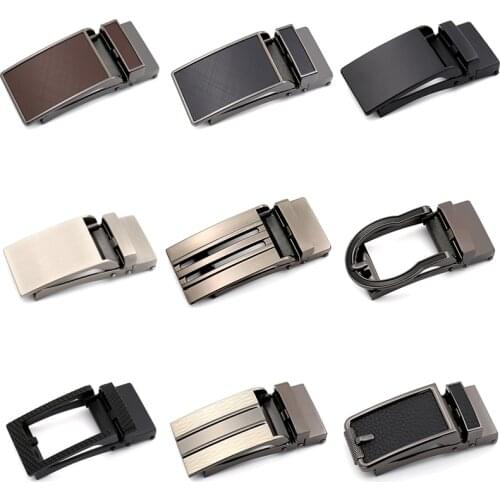 3.0cm 3.1cm Width Genuine Leather Mens Belt Buckle Head Business Belt Buckle Accessories Automatic Buckle Luxury Fashion